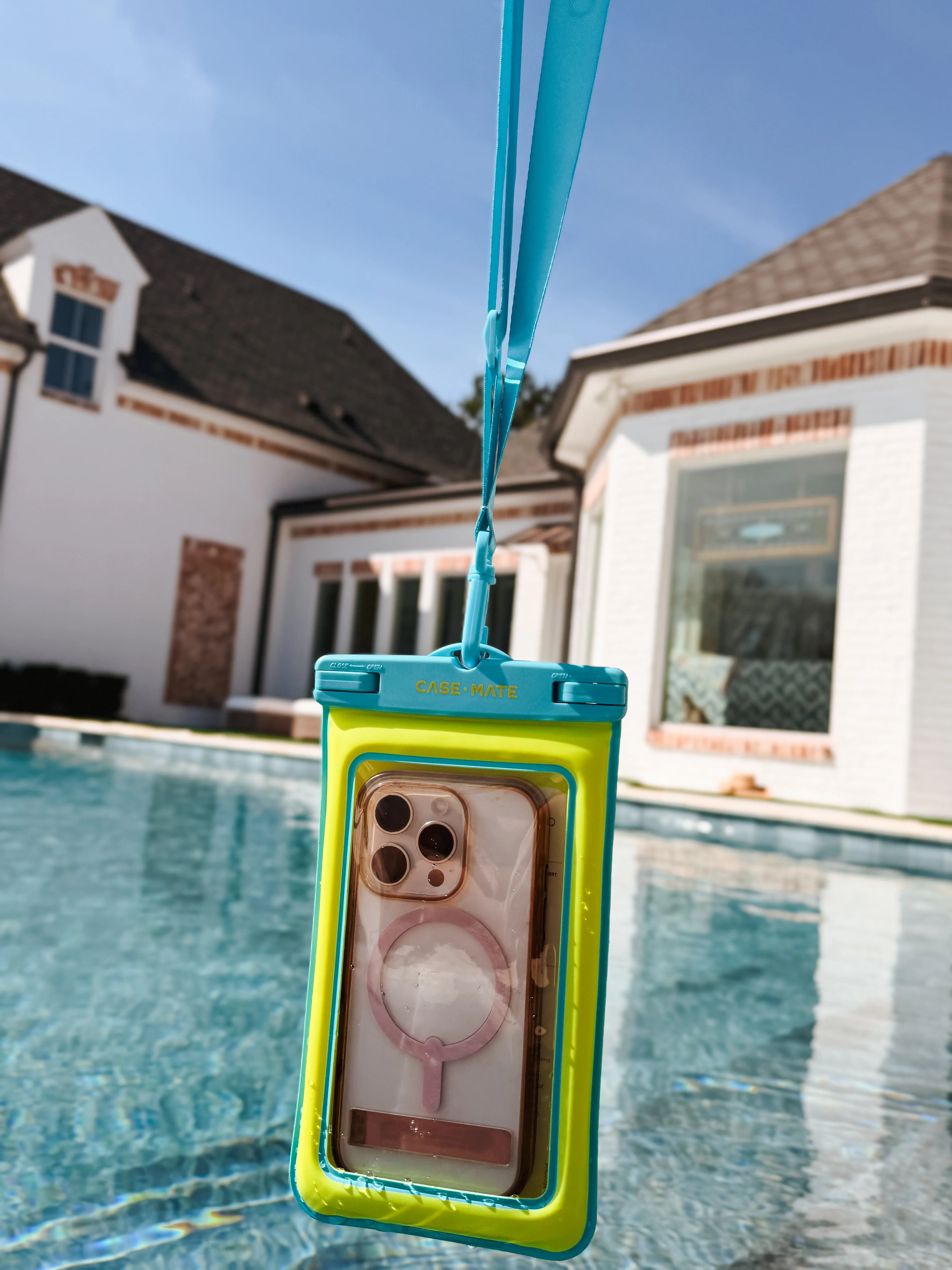 Waterproof Floating Phone Pouch - Citrus Splash - Image 3