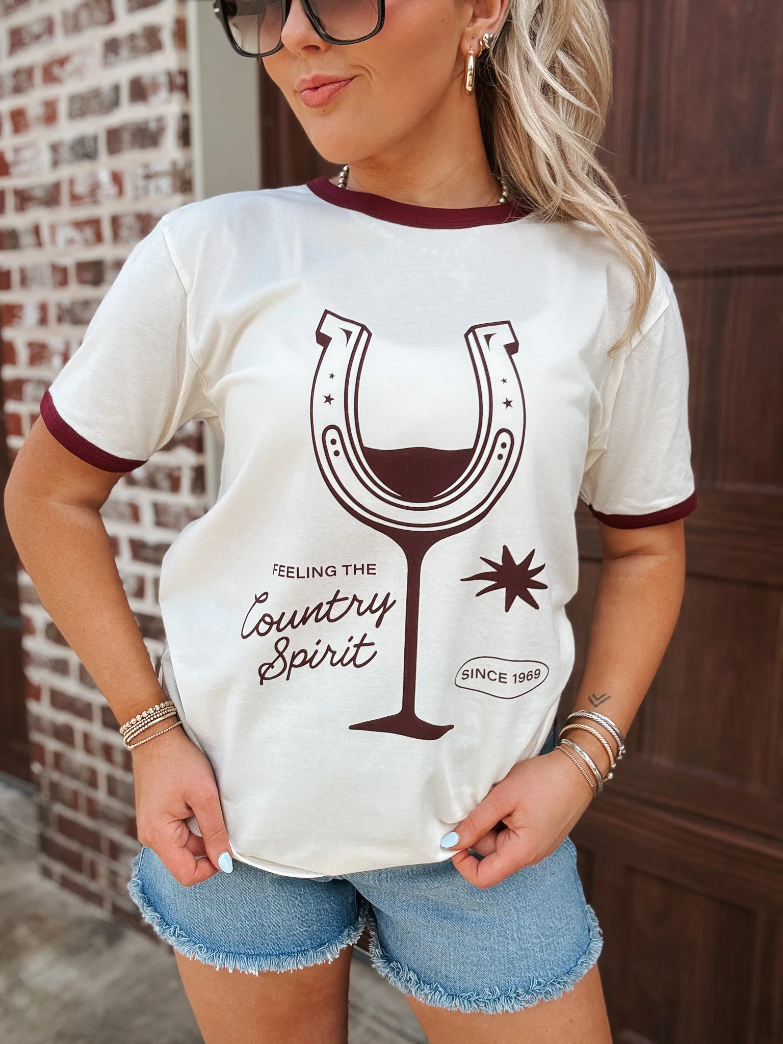 Country Spirit Ringer Tee - Image 4