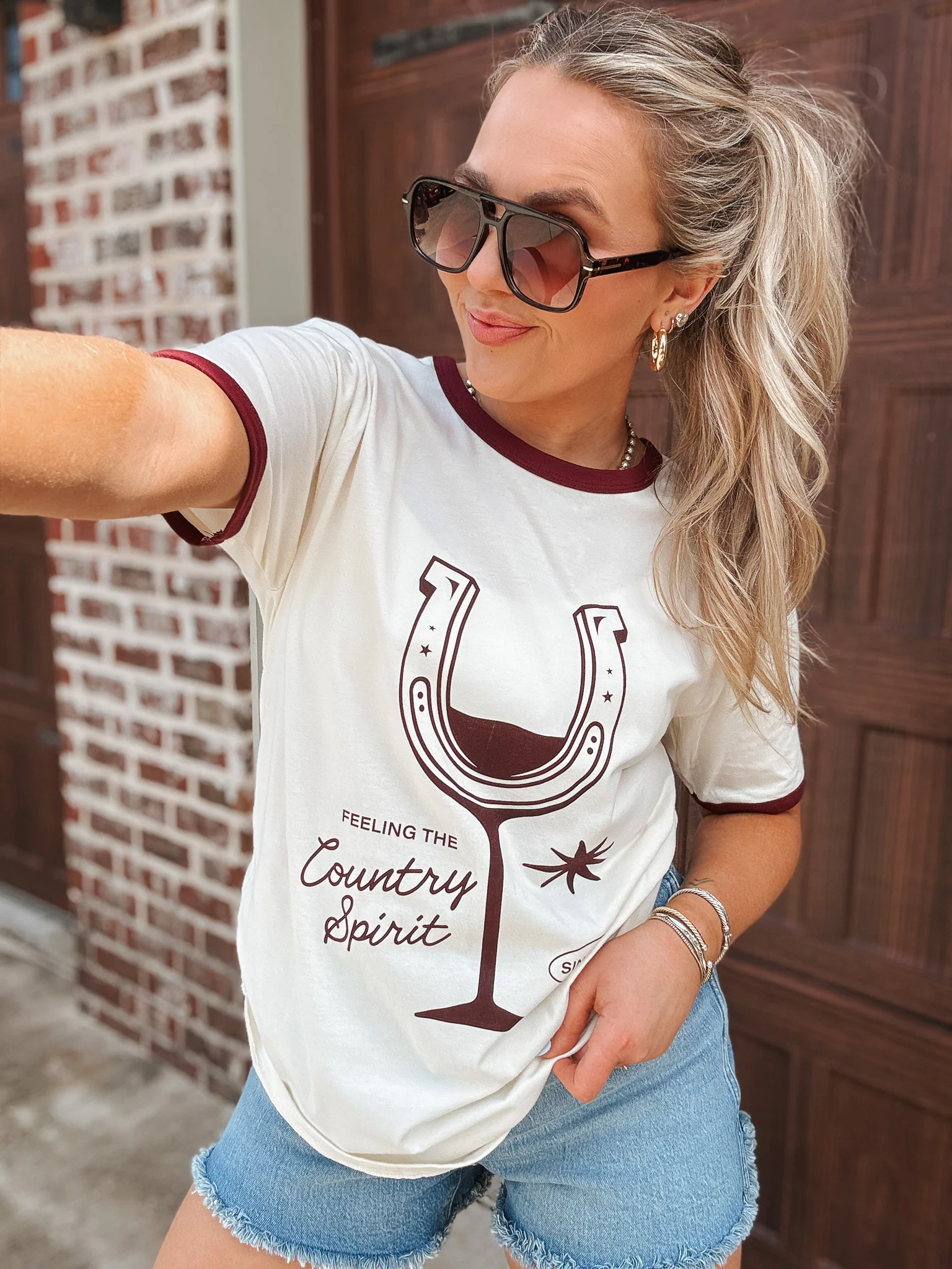 Country Spirit Ringer Tee - Image 8