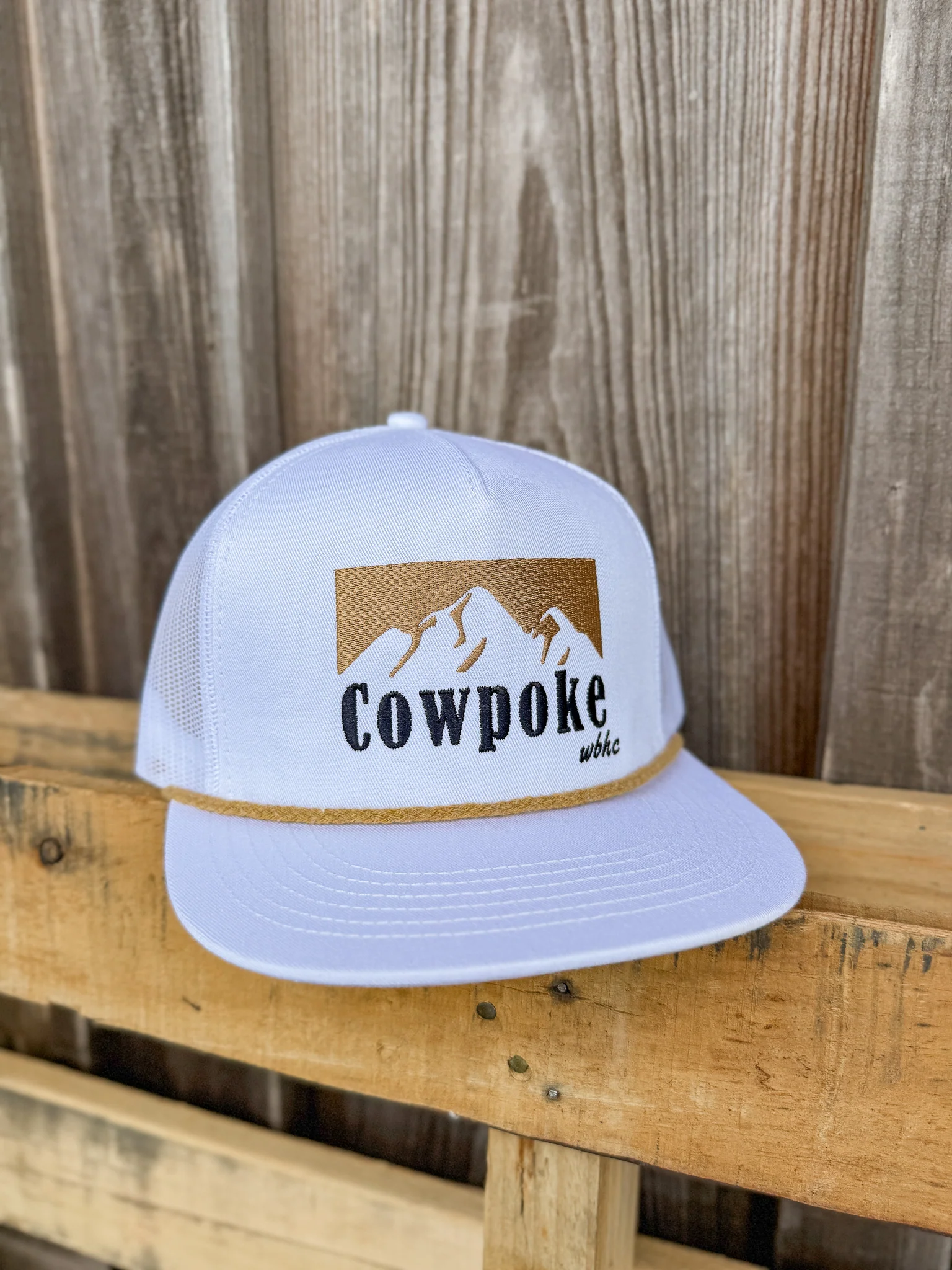 Whiskey Bent Hat Co. Cowboy Killer Tan Cap - Image 2