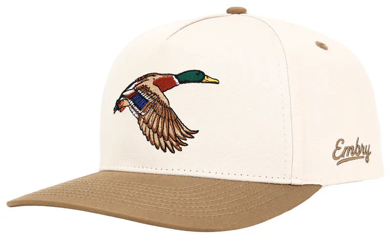 Embry Outdoor Mallard Hat - Cream/Tan - Image 2