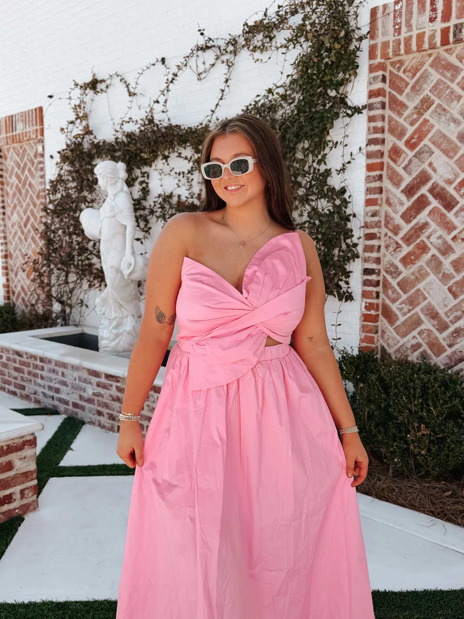 Resort Ready Dress In Pink - Image 5