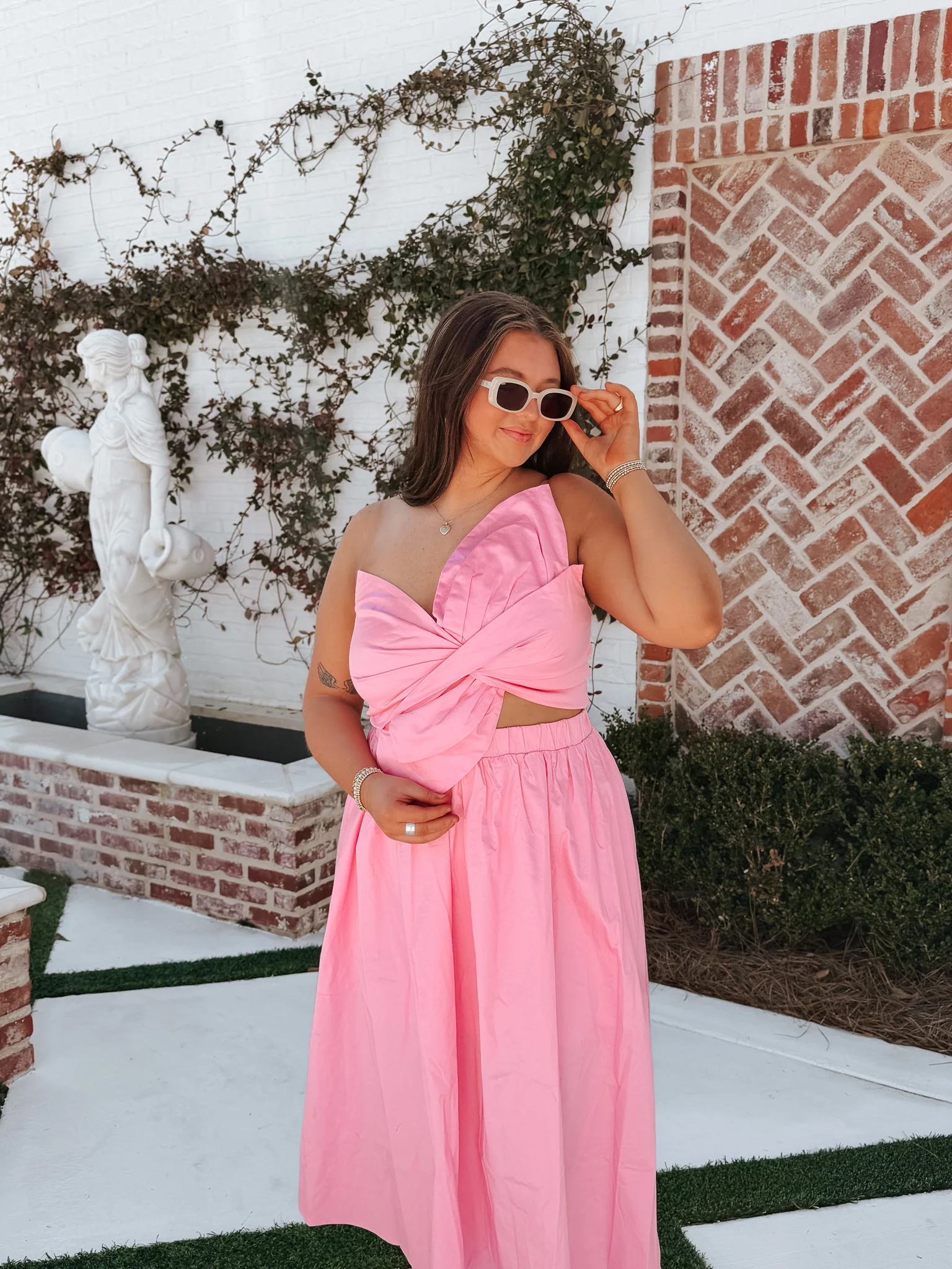 Resort Ready Dress In Pink - Image 7