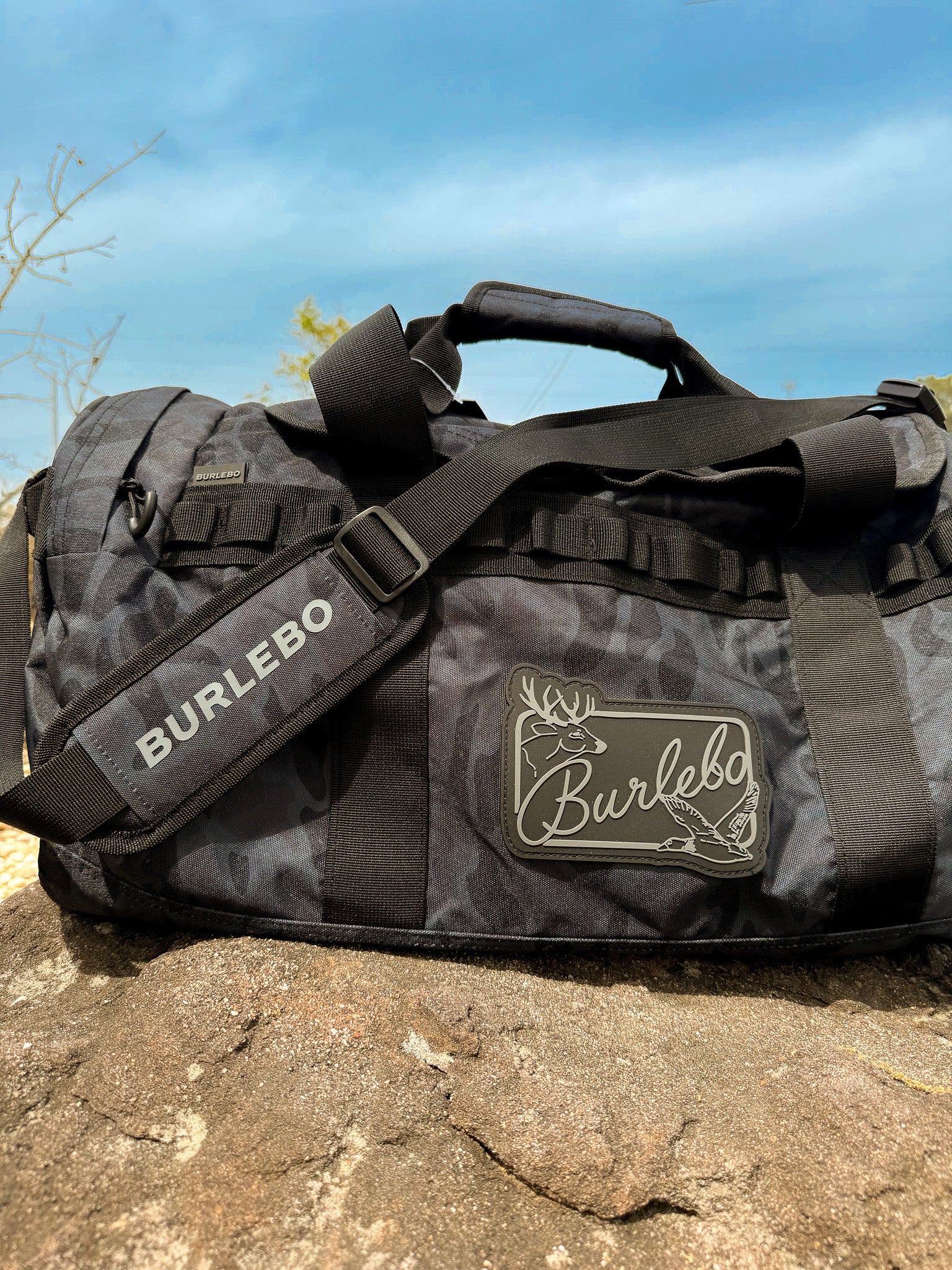 BURLEBO Duffle - Black Camo - Image 2