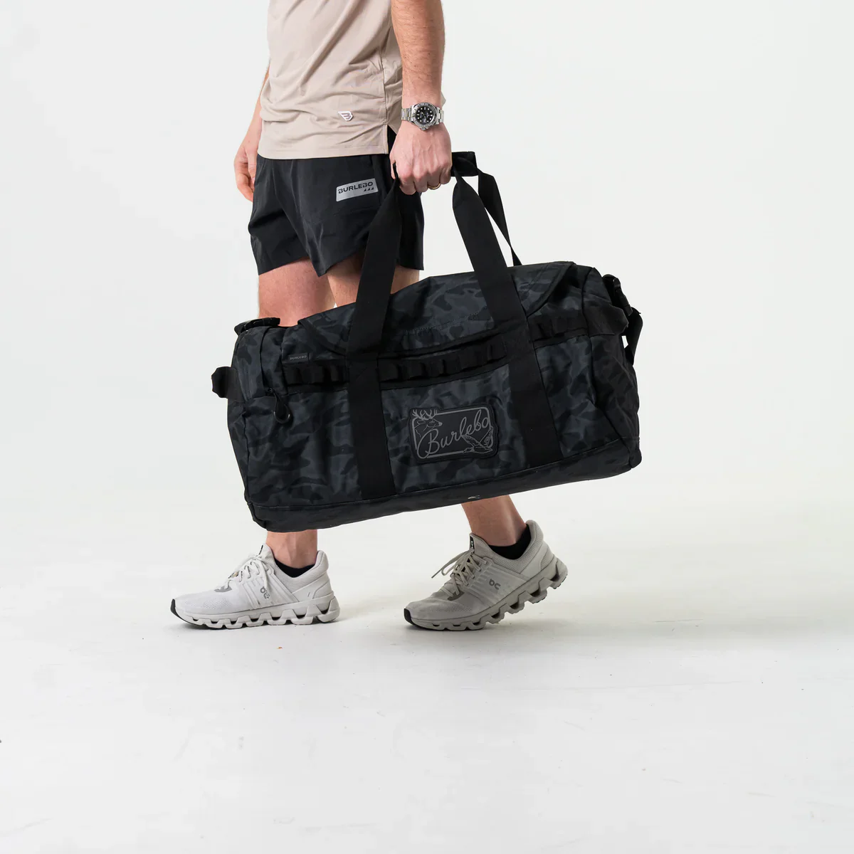 BURLEBO Duffle - Black Camo - Image 6