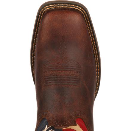 Men's Rebel Durango Patriotic Flag Boots - Image 10