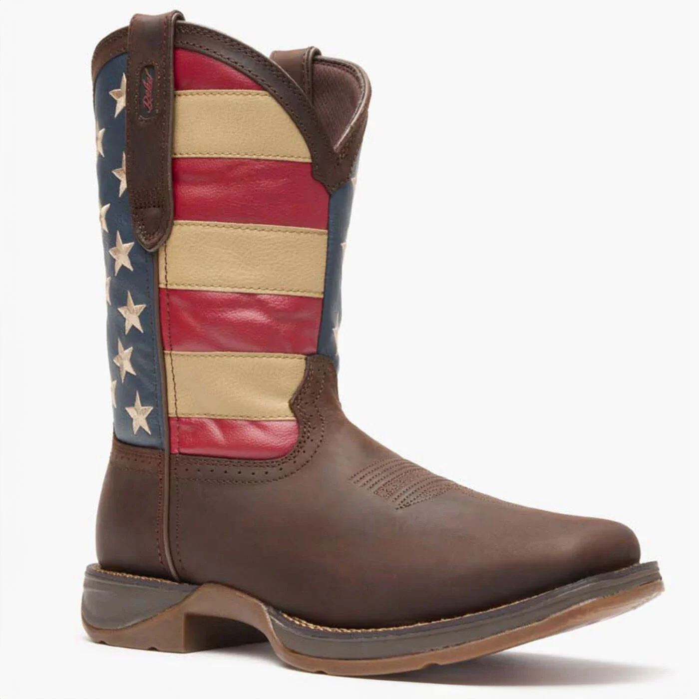 Men's Rebel Durango Patriotic Flag Boots - Image 2