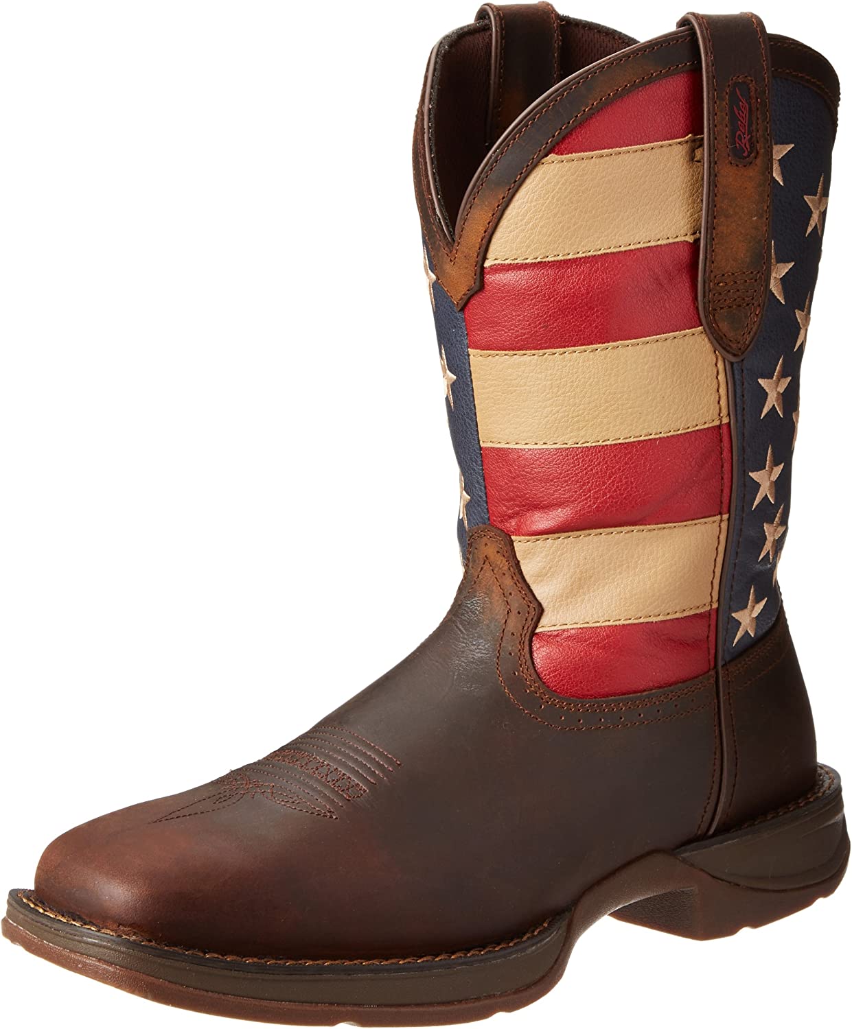 Men's Rebel Durango Patriotic Flag Boots - Image 8