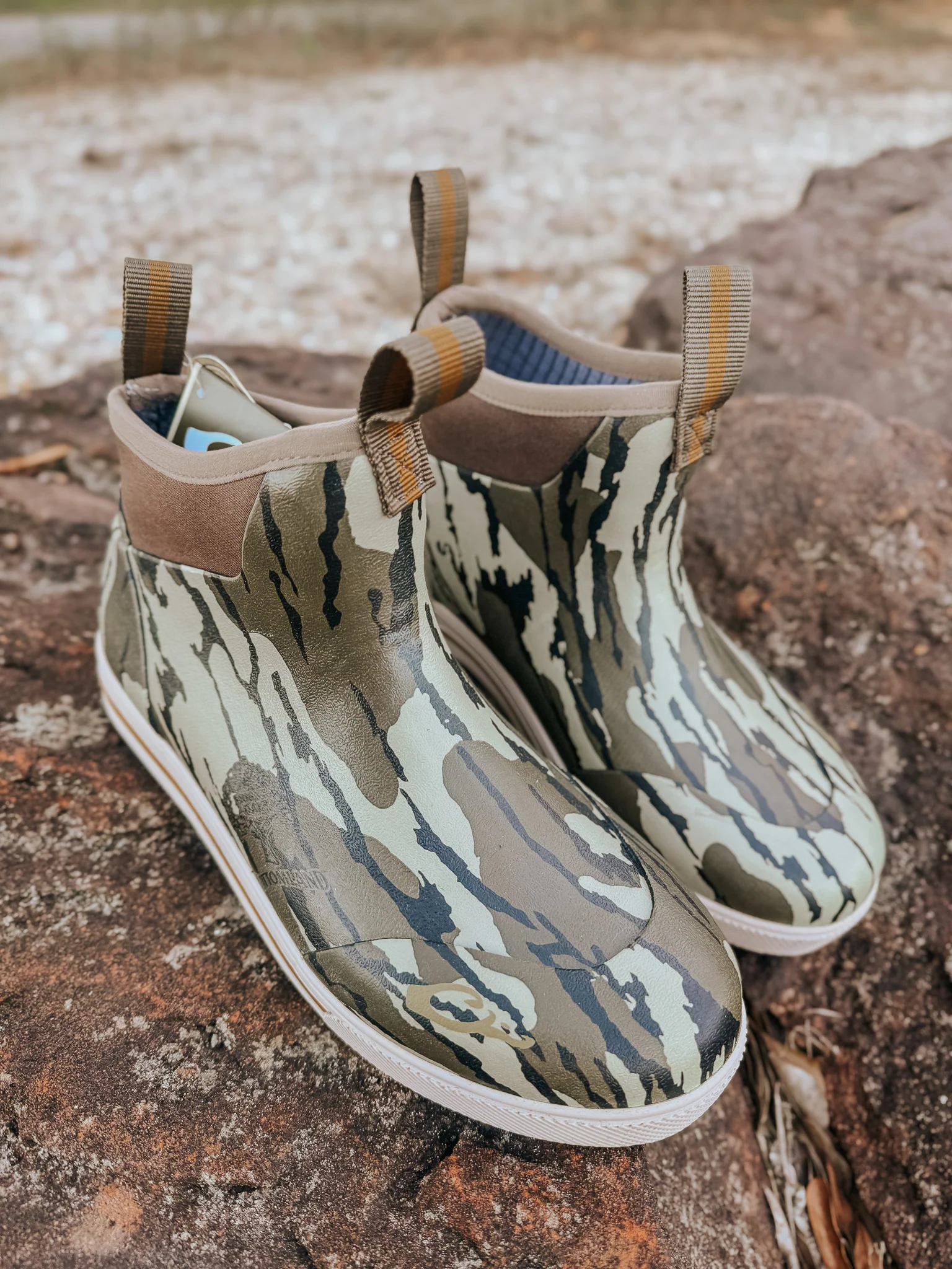 Men's Drake Camp Deck Boot in Bottomland - Image 4
