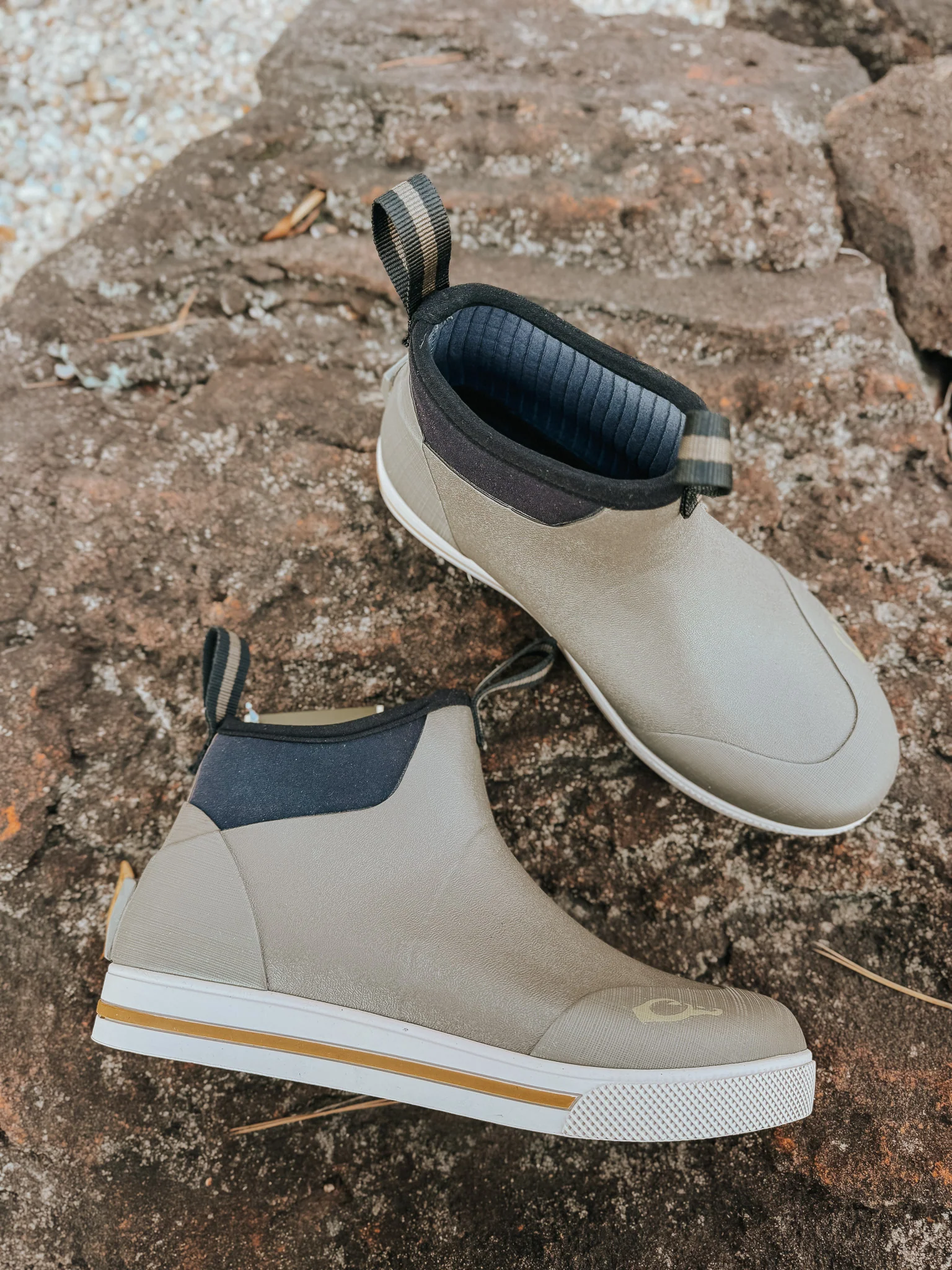 Men's Drake Camp Deck Boot in Mud Brown - Image 2