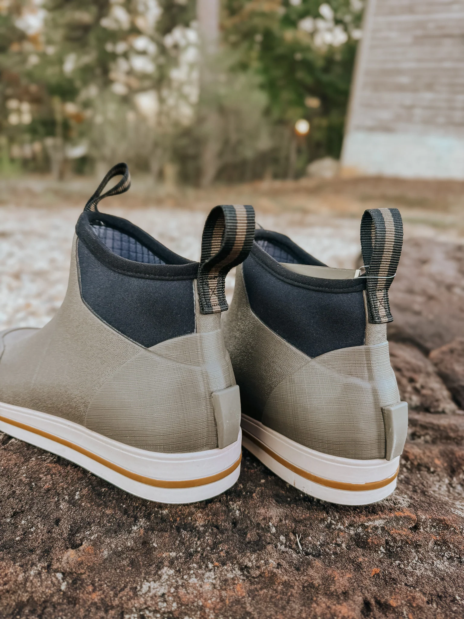 Men's Drake Camp Deck Boot in Mud Brown - Image 3