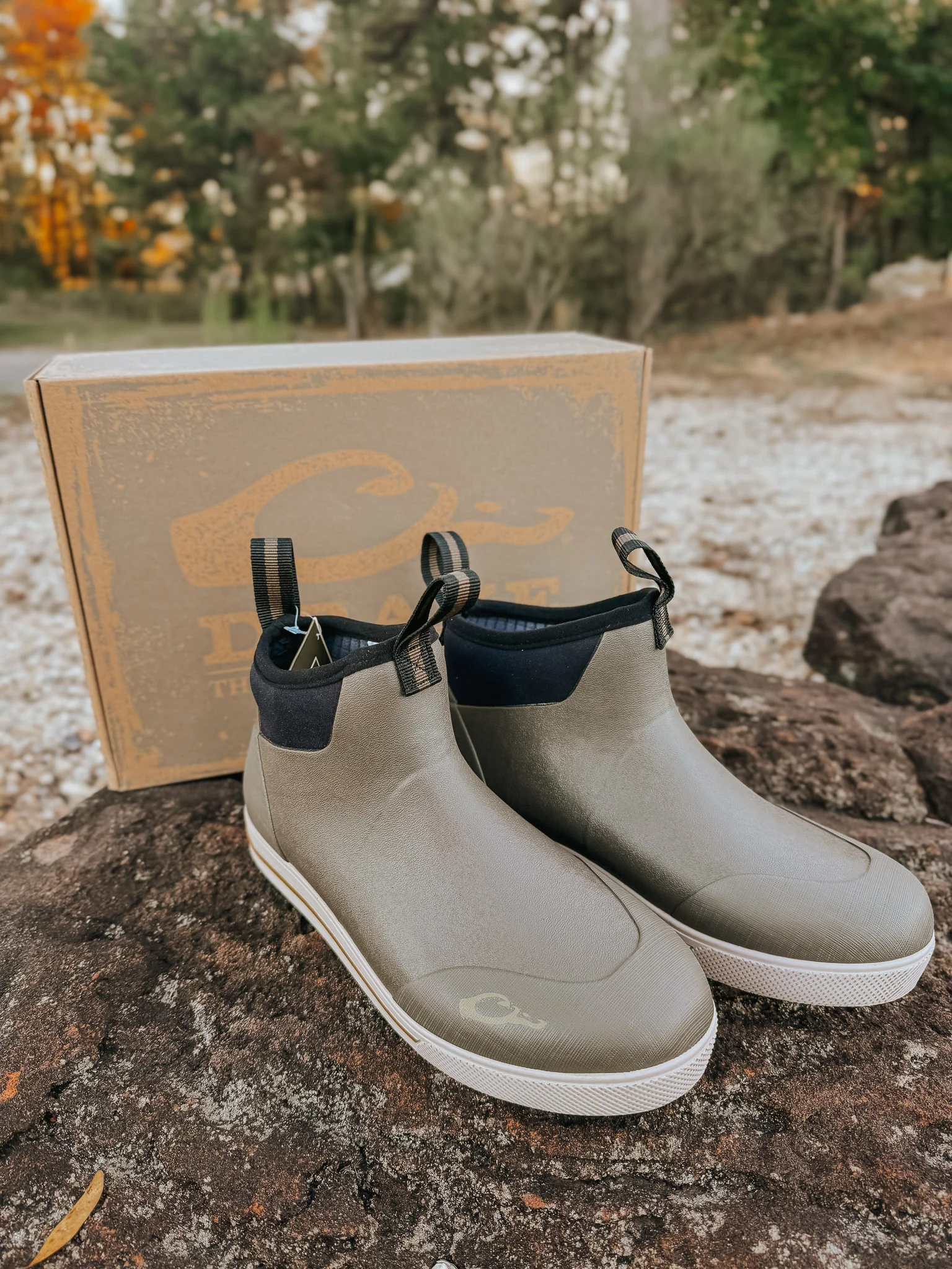 Men's Drake Camp Deck Boot in Mud Brown - Image 7