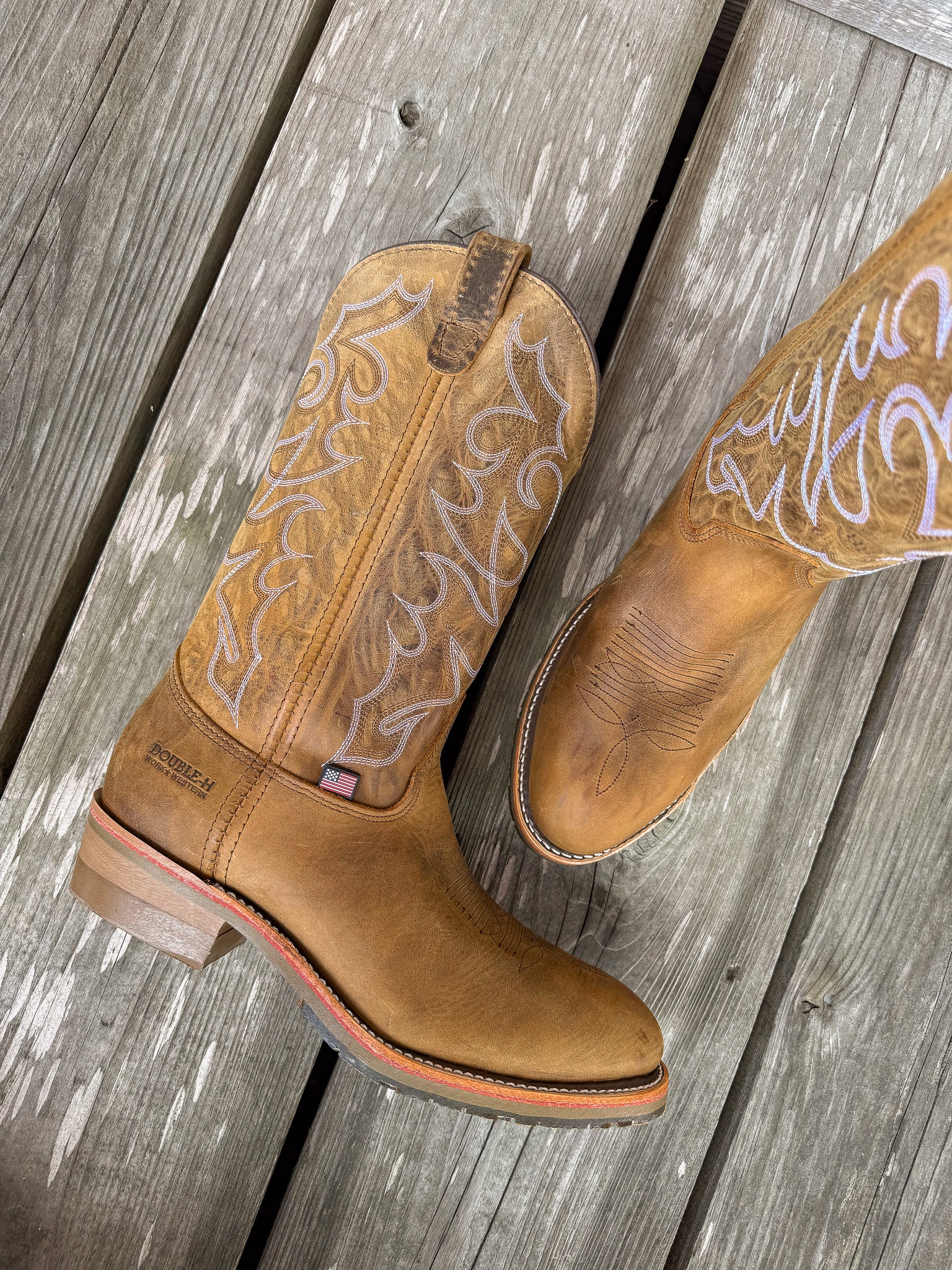 Men's Double H Dylan Steel Toe Work Boot - Image 4
