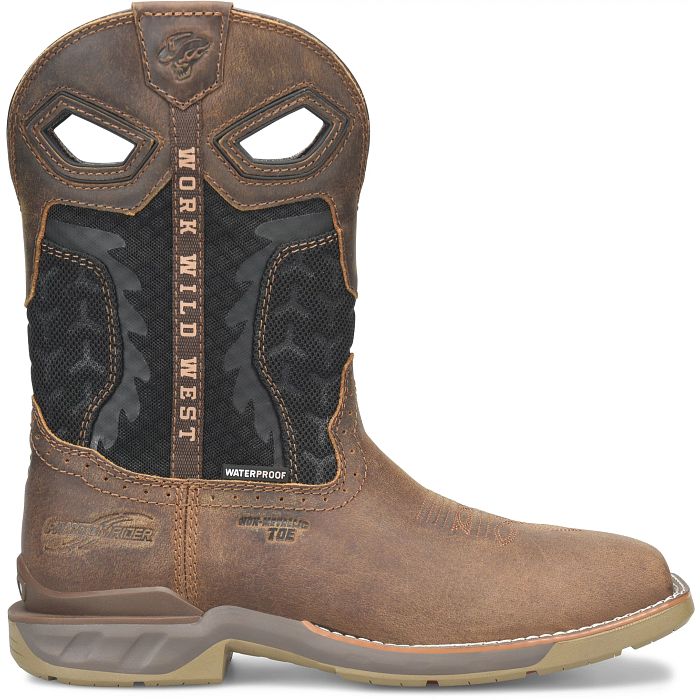 Men's Double H Phantom Rider Zenon Waterproof Square Composite Toe Work Boots - Image 5