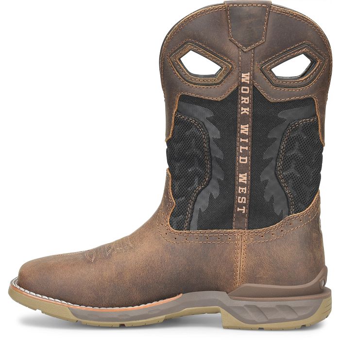 Men's Double H Phantom Rider Zenon Waterproof Square Toe Work Boots - Image 6