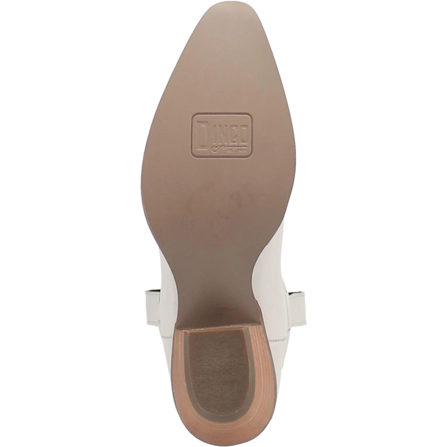 Dingo Star Struck White Leather Bootie - Image 9