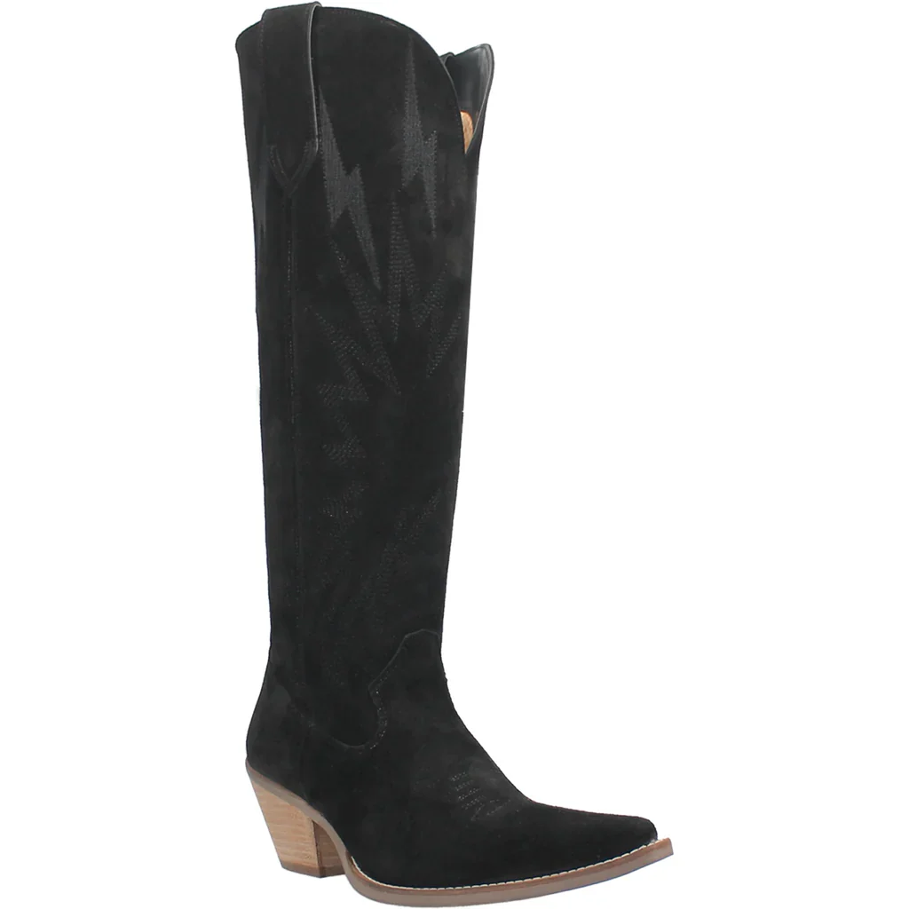 Dingo Thunder Road Black Leather Boot - Image 6