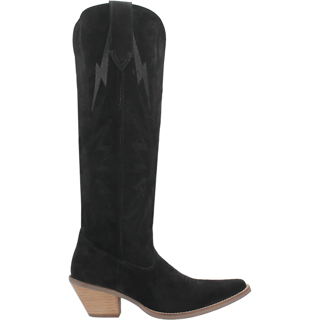 Dingo Thunder Road Black Leather Boot - Image 7