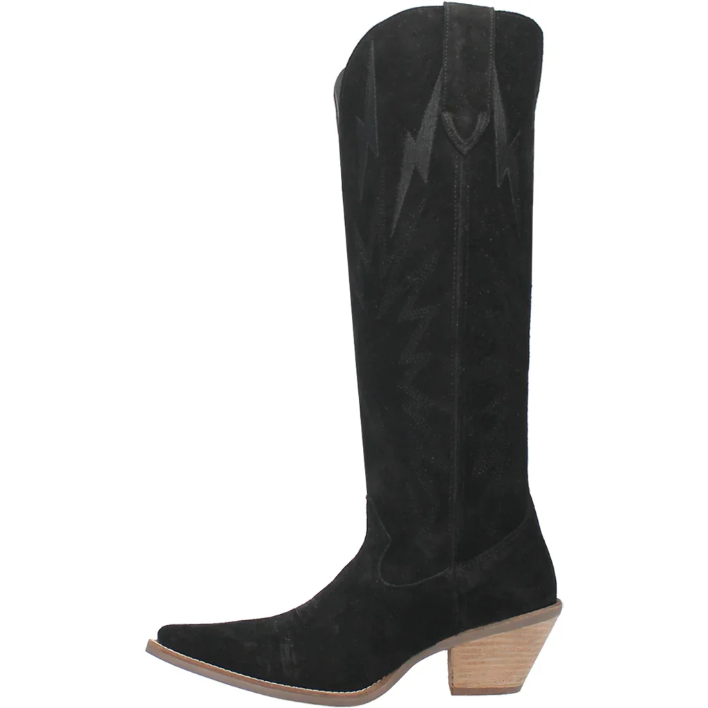 Dingo Thunder Road Black Leather Boot - Image 8