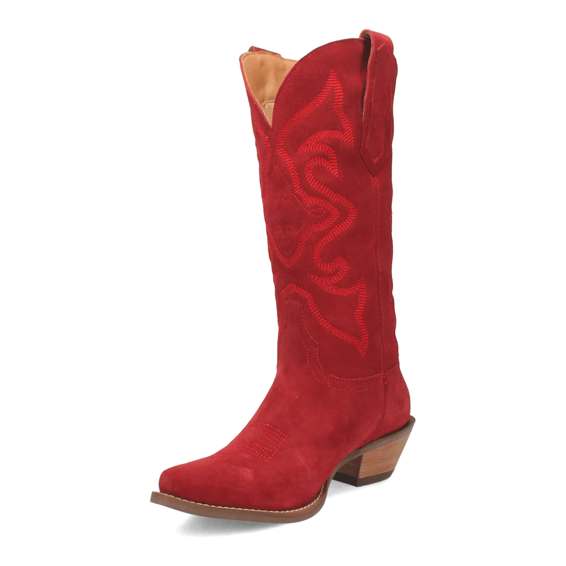 Women's Dingo Out West Red Leather Boot - Image 11