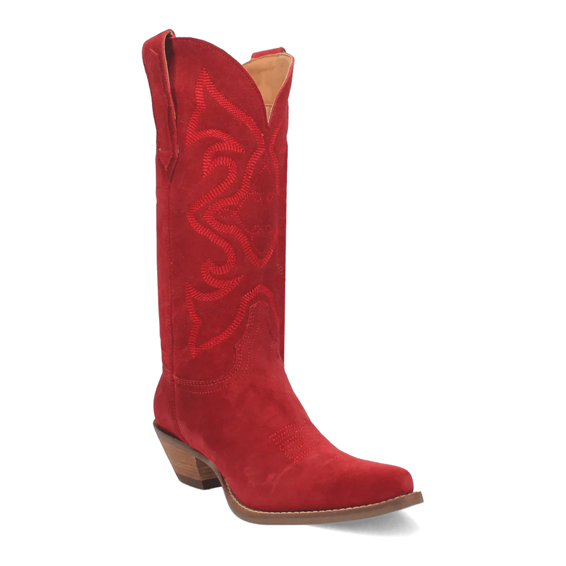Women's Dingo Out West Red Leather Boot - Image 4