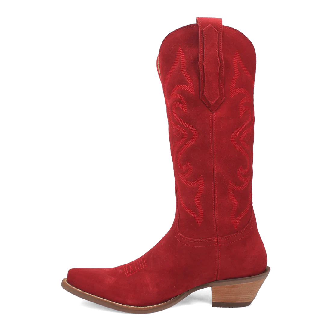 Women's Dingo Out West Red Leather Boot - Image 6