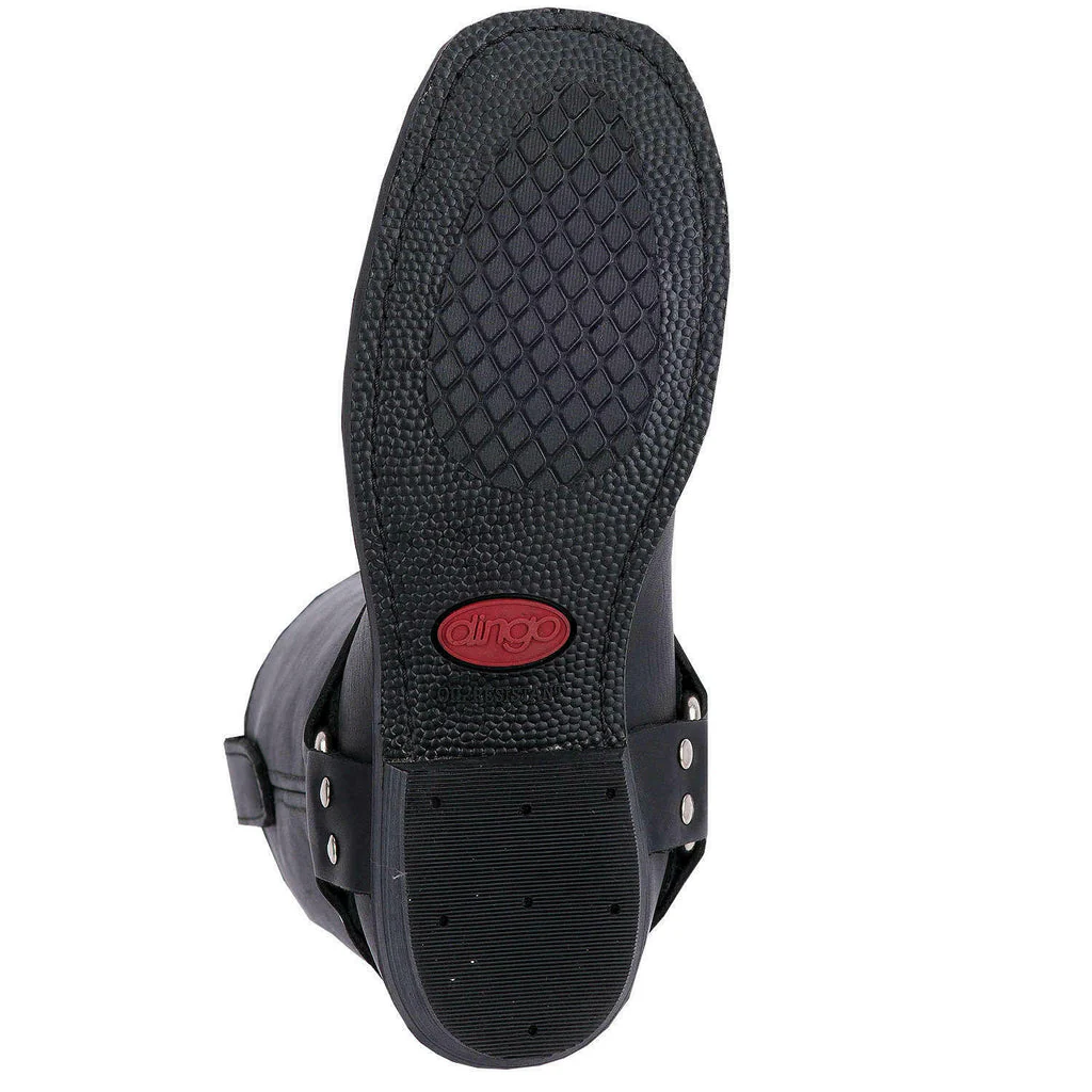 Men's Dingo Dean Black Harness Boots - Image 4