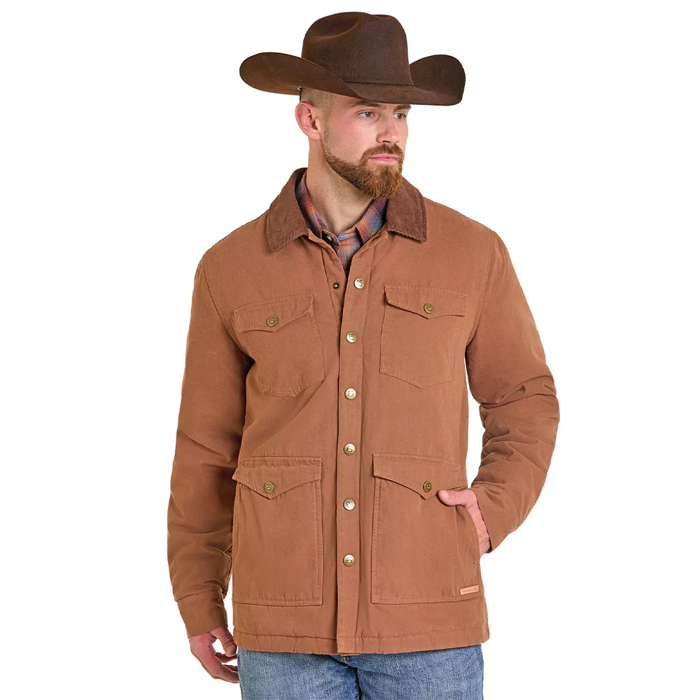 Panhandle Slim Men's Washed Canvas Rancher Coat - Image 2