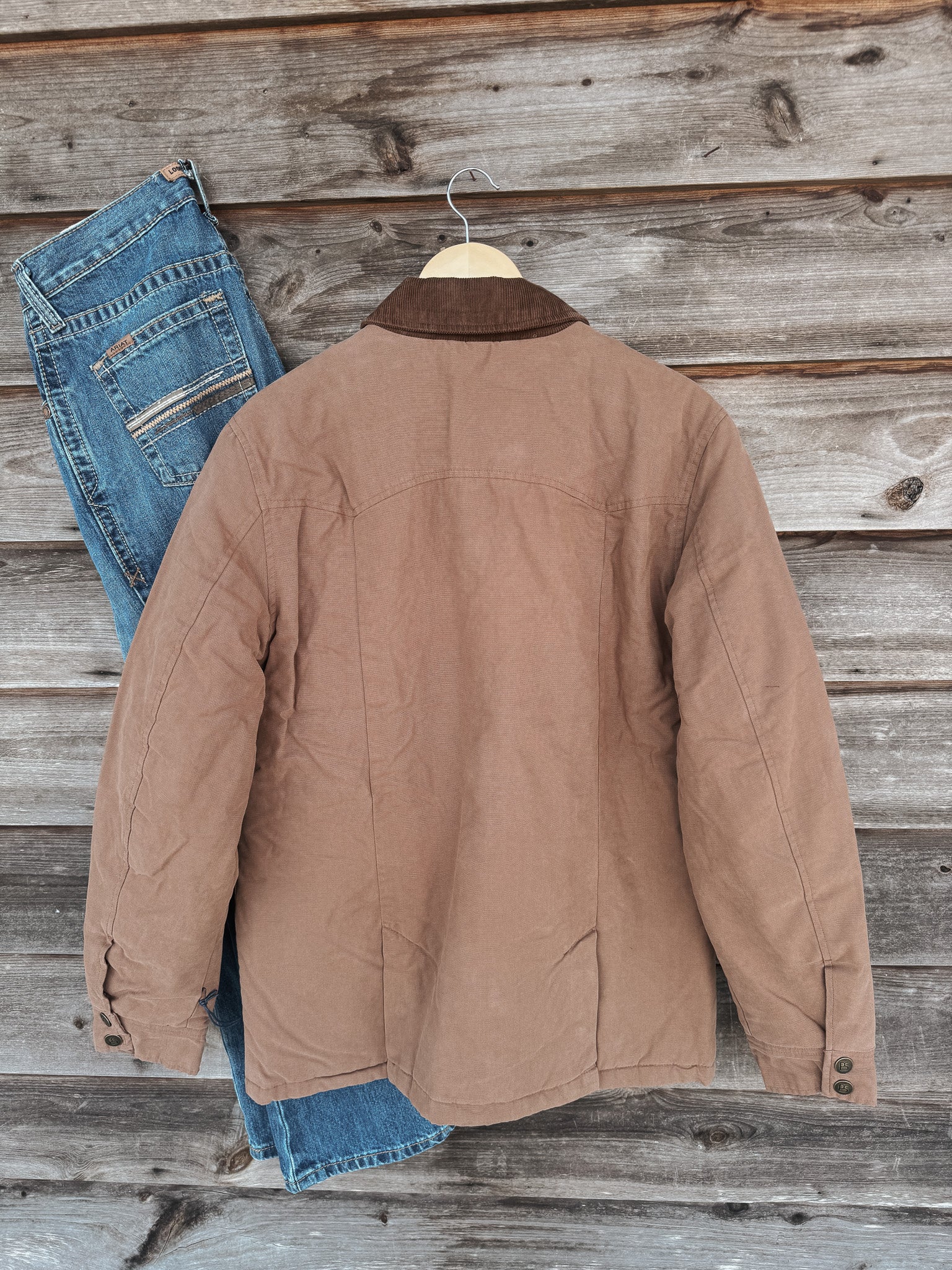 Panhandle Slim Men's Washed Canvas Rancher Coat - Image 4