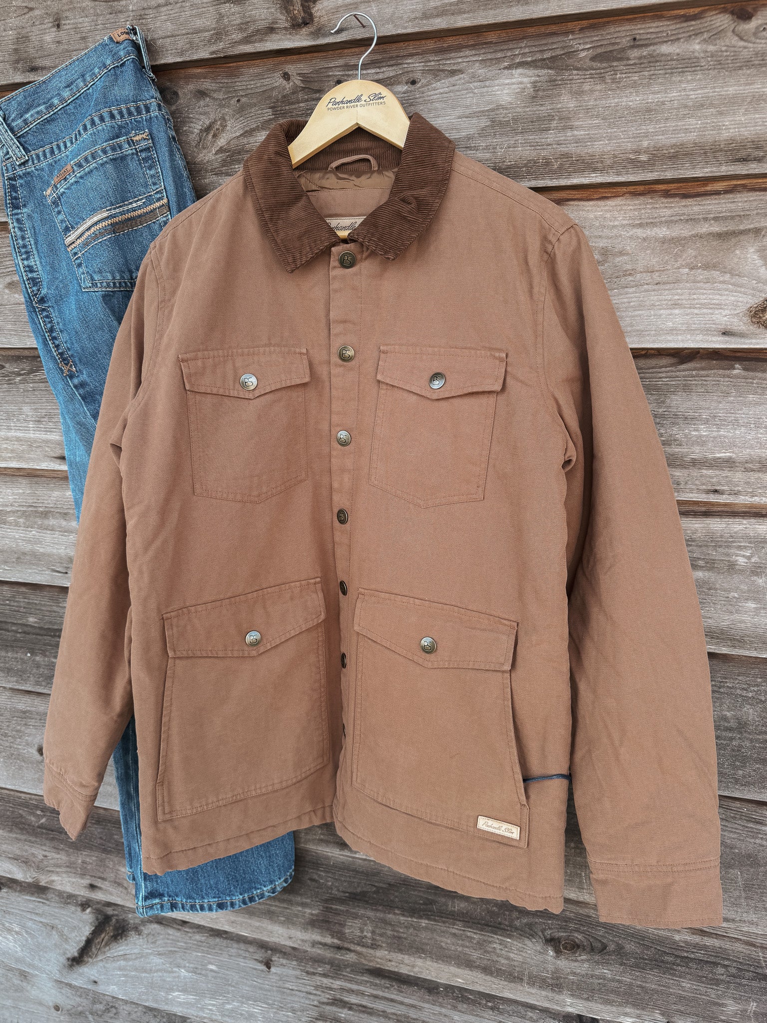Panhandle Slim Men's Washed Canvas Rancher Coat - Image 7