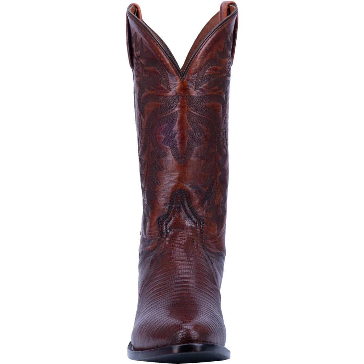 Men's Dan Post Tan Winston Lizard Western Boots - Image 4