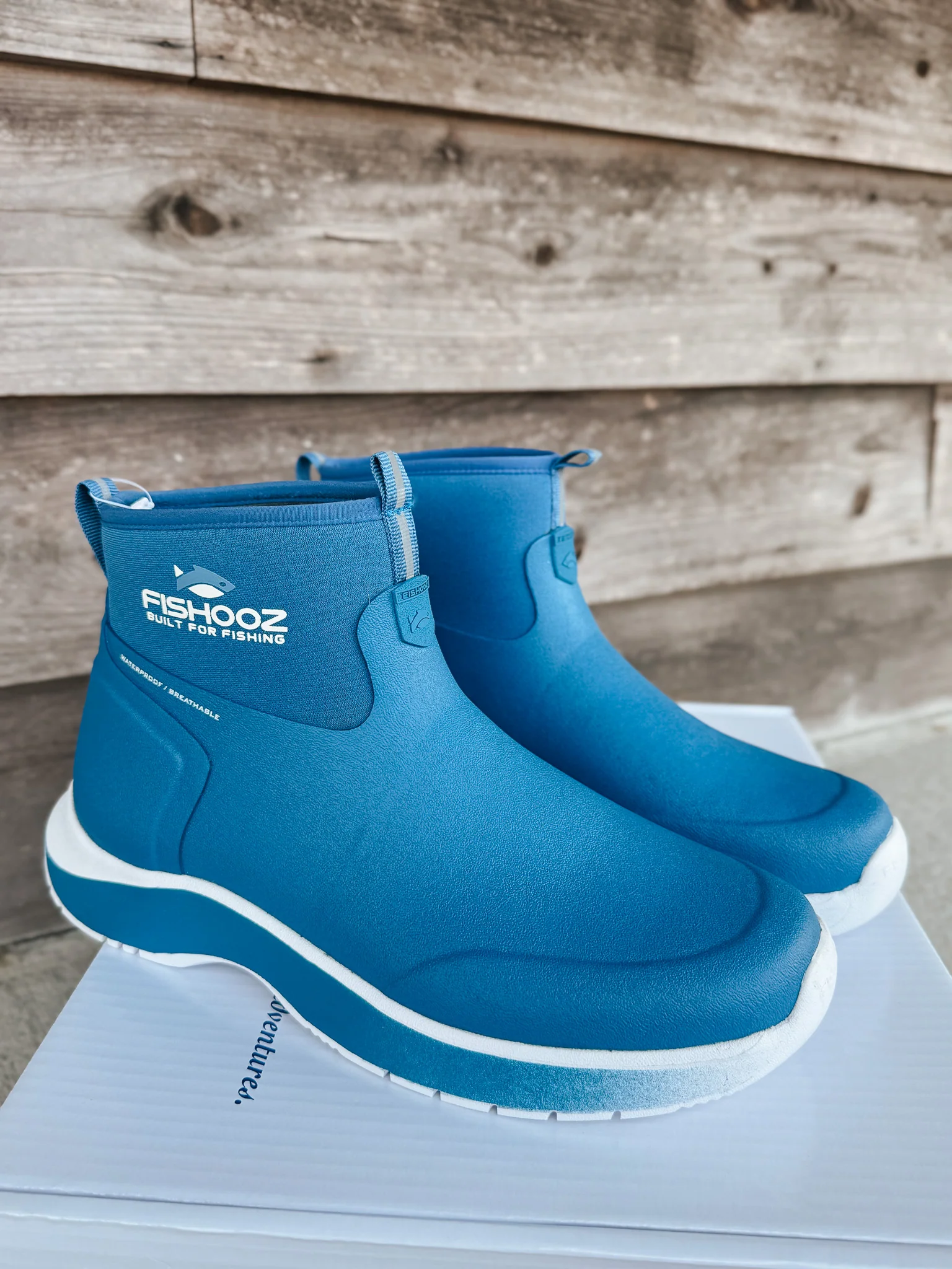 Men's Fishooz by DryShod Blue Ankle Boots - Image 3