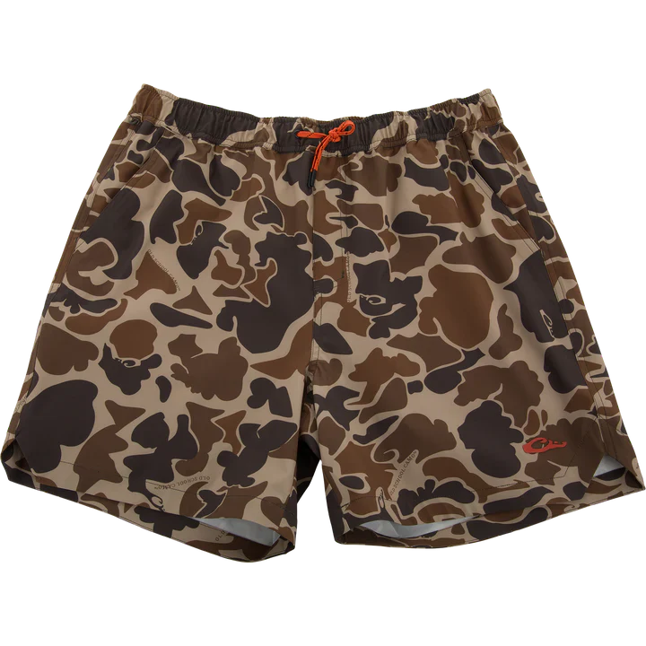 Drake Men's Lake Shore Dock 6" Shorts - Old School - Image 5