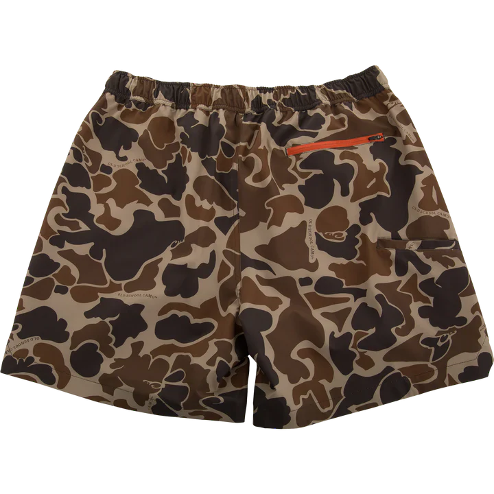 Drake Men's Lake Shore Dock 6" Shorts - Old School - Image 6