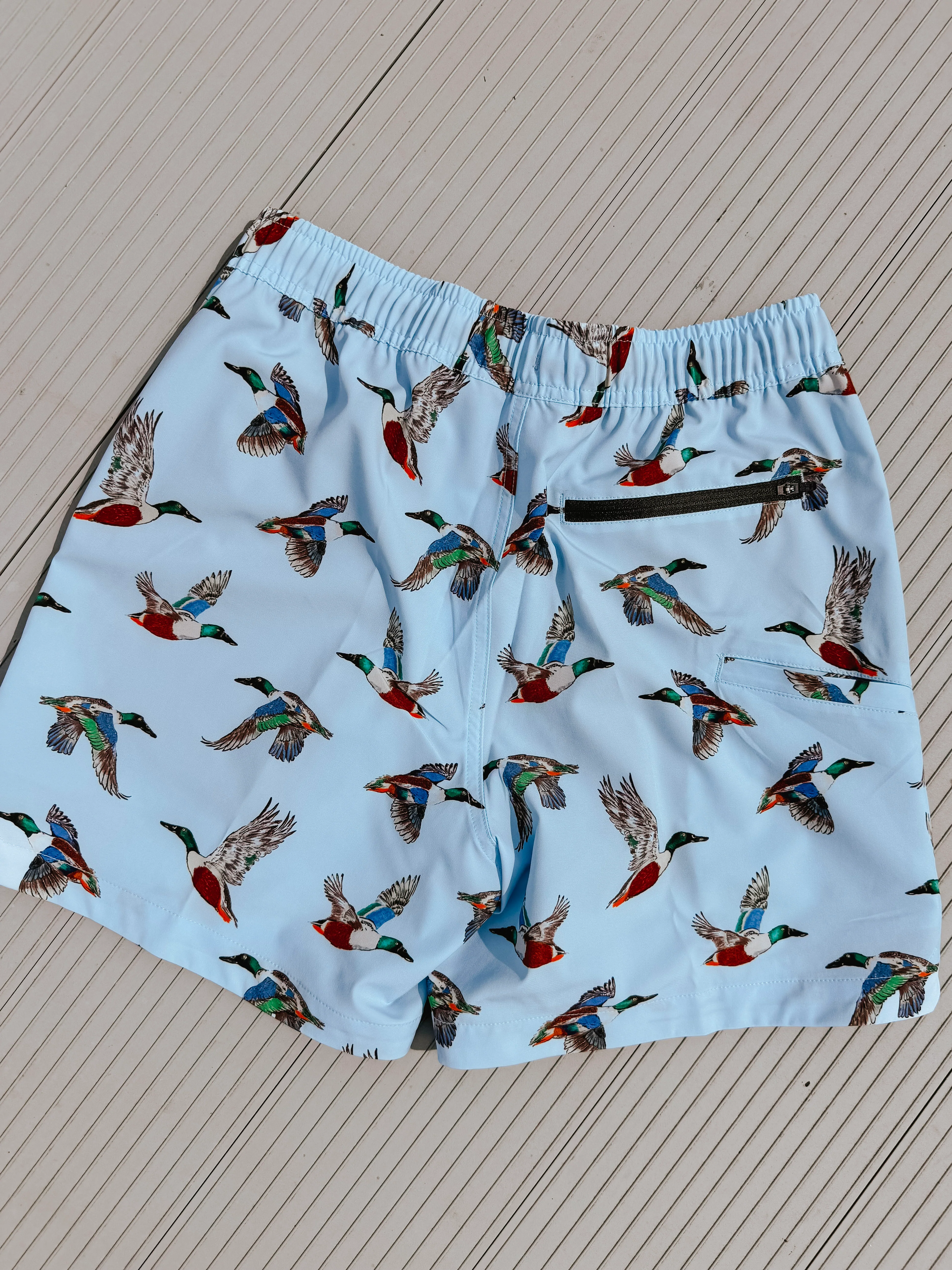 Drake Men's Lake Shore Dock 6" Shorts - Spoonie Breeze - Image 3