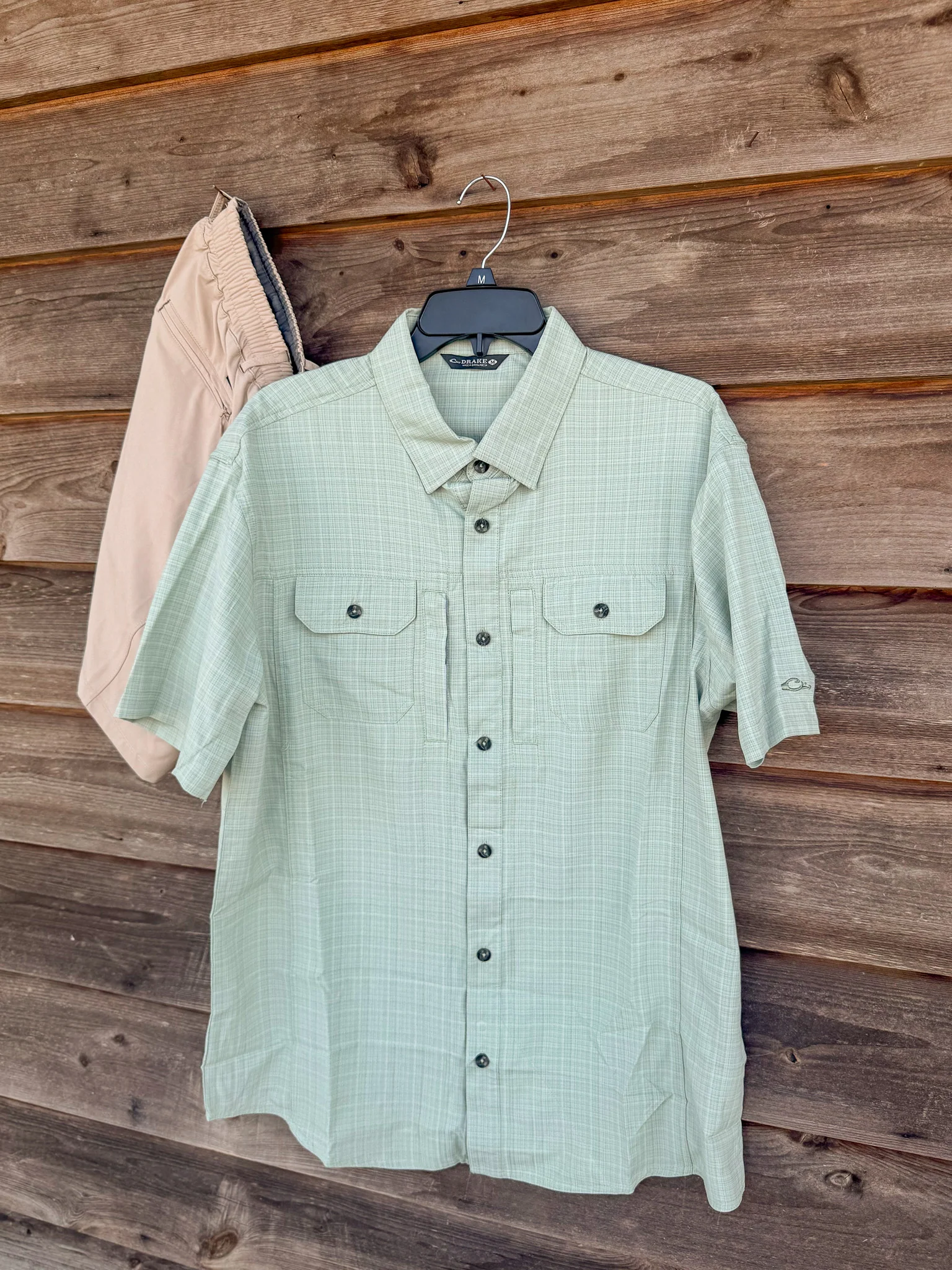 Drake Men's Wingshooter Trey Cross Hatch Short Sleeve Shirt - Image 10