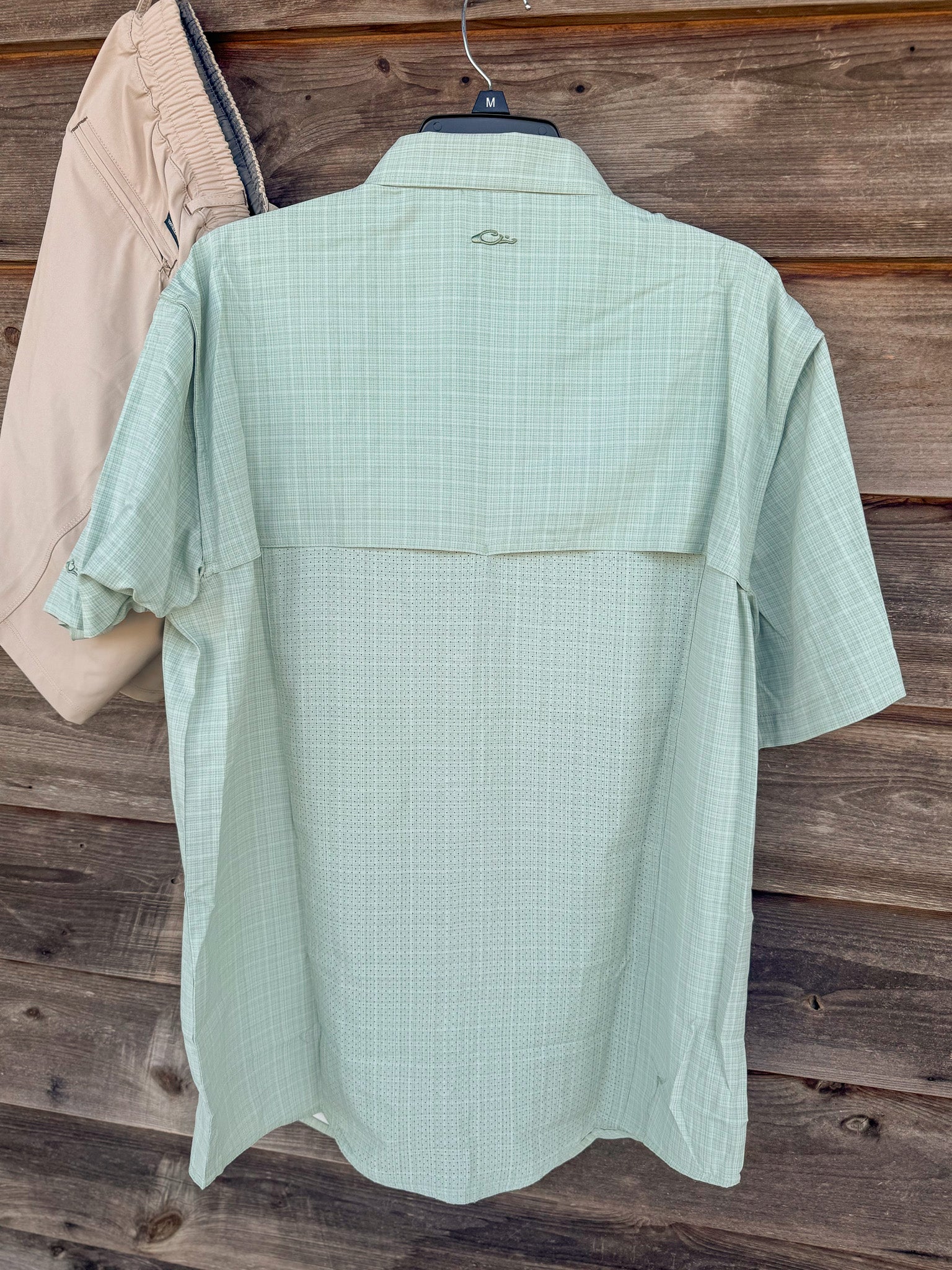 Drake Men's Wingshooter Trey Cross Hatch Short Sleeve Shirt - Image 8