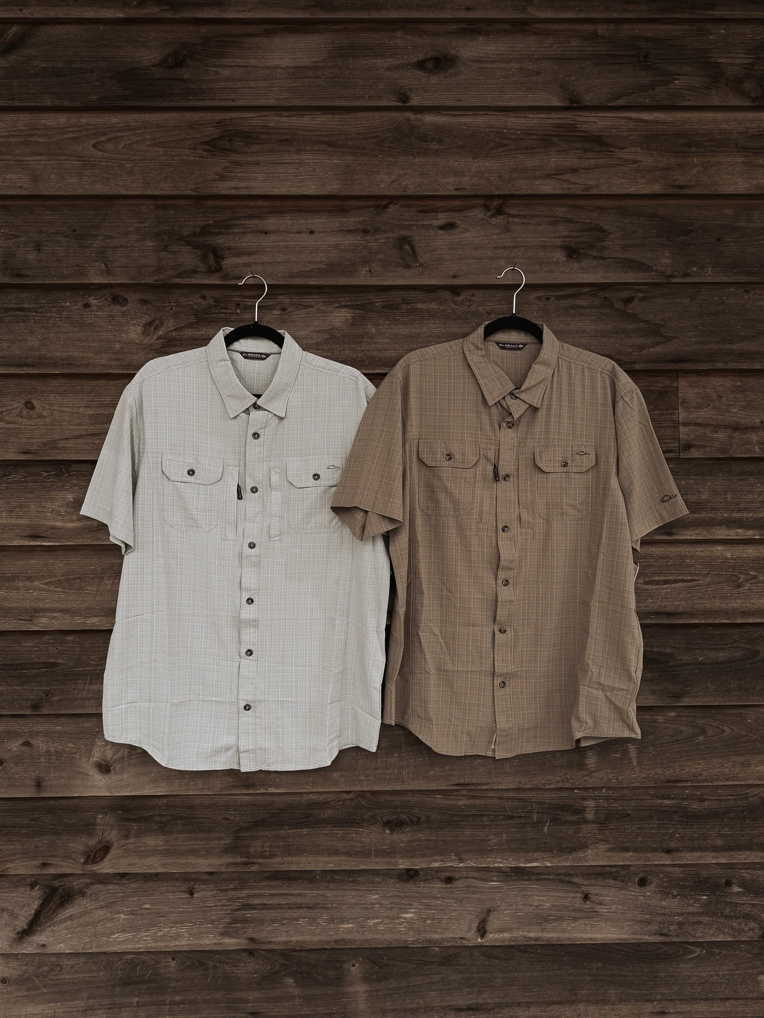 Drake Men's Wingshooter Trey Cross Hatch Short Sleeve Shirt -TWK - Image 8