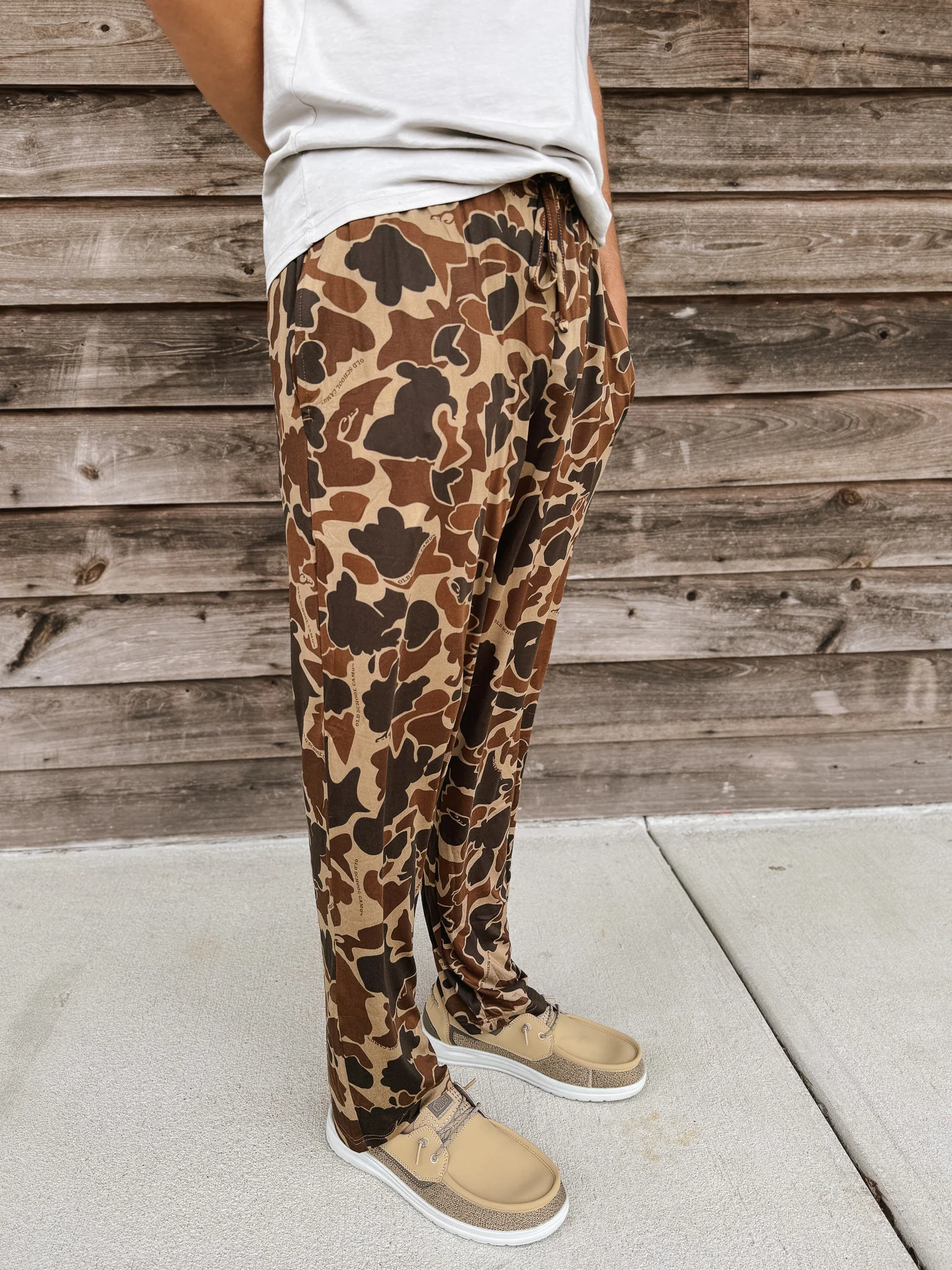 Men's Drake Lounge Pant - Old School Camo - Image 2