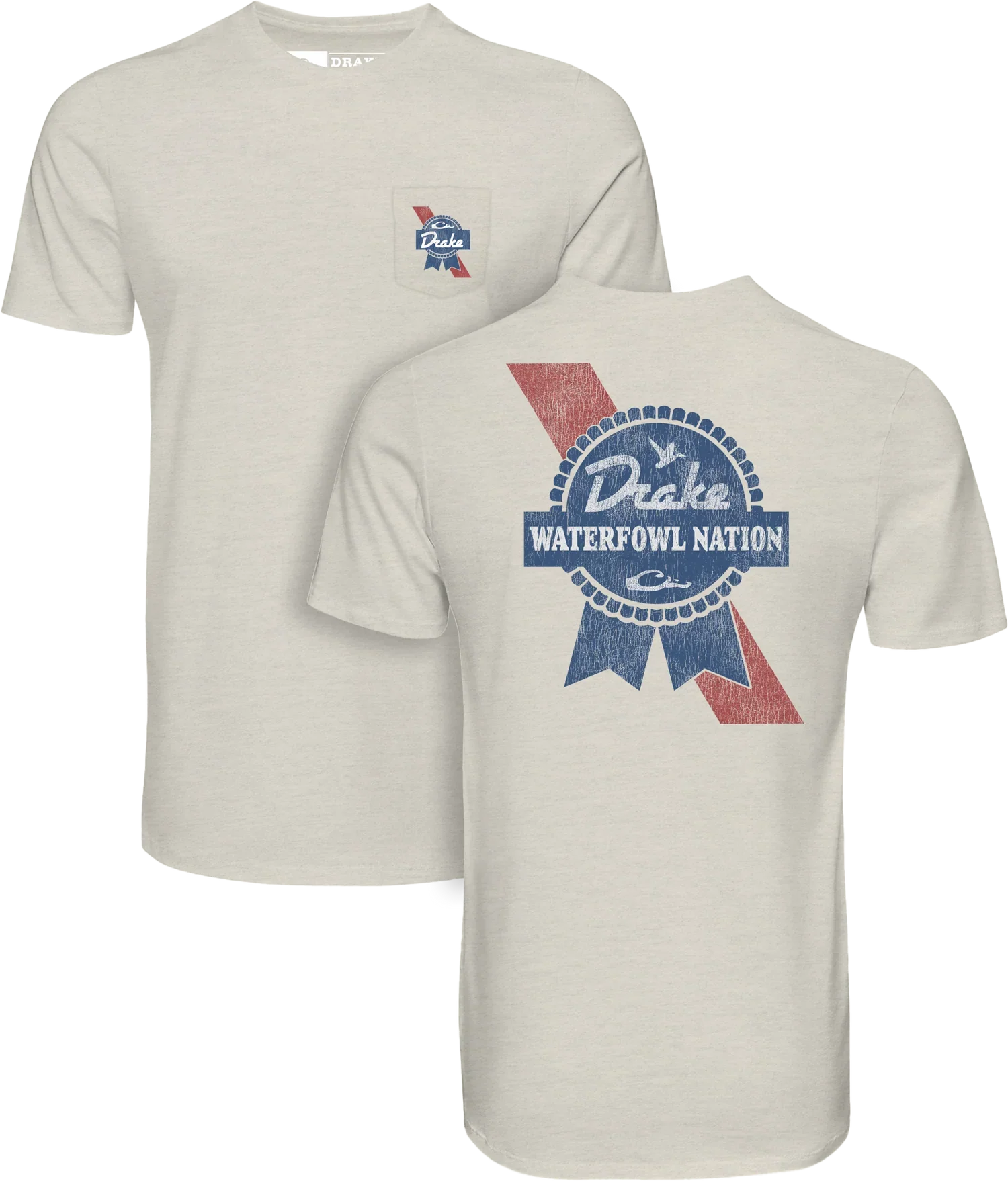 Men's Drake Waterfowl Nation T-Shirt - Image 4