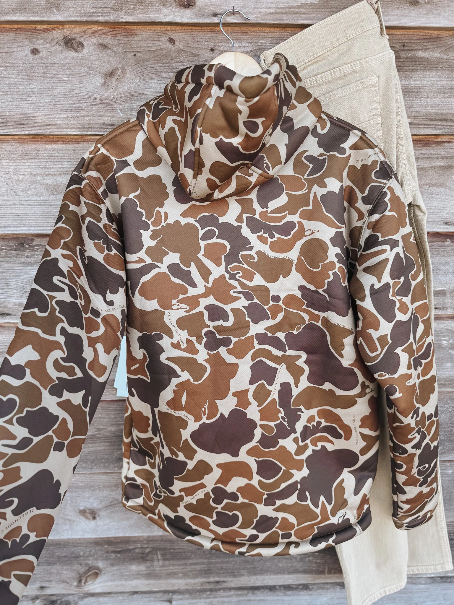 Men's Drake LST Silencer Fleece-Lined Old School Hoodie - Image 3