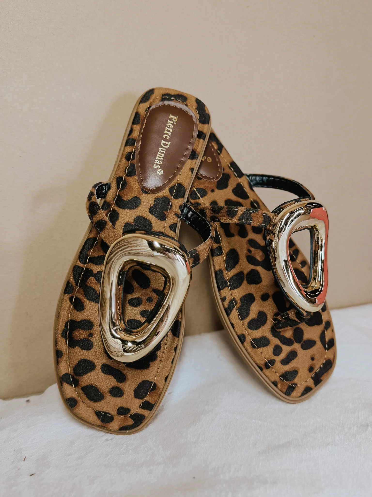 Dress to Impress Sandals in Leopard - Image 2