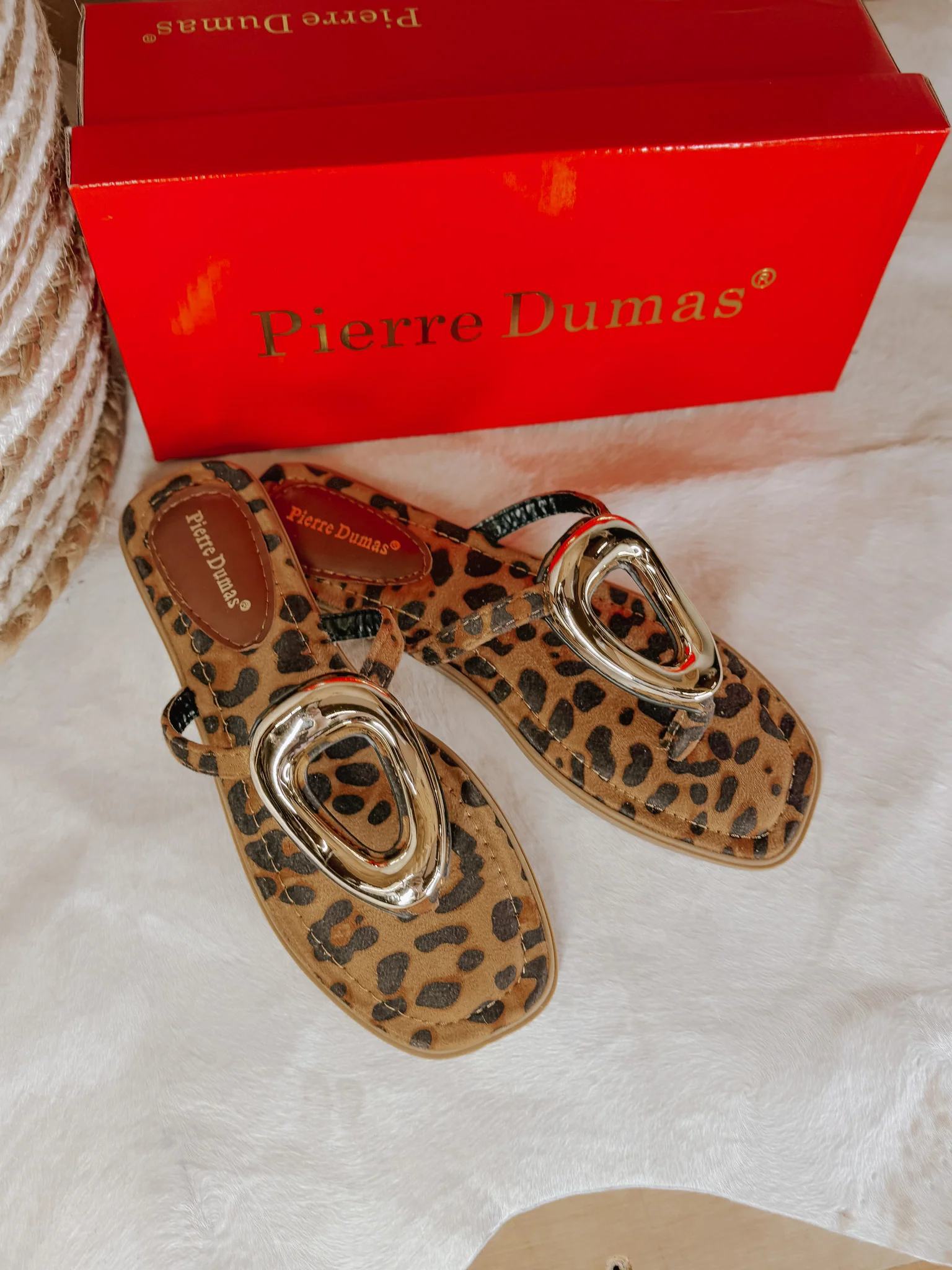 Dress to Impress Sandals in Leopard - Image 6
