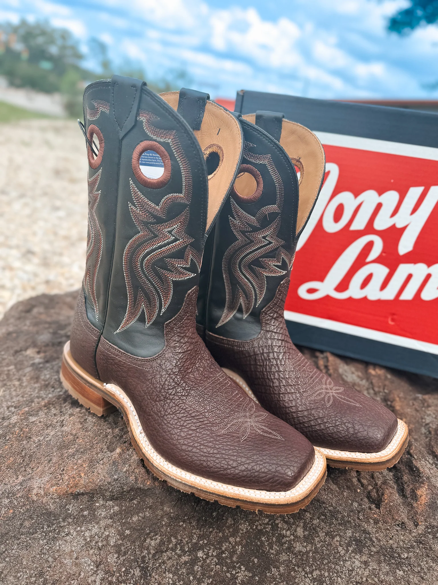 Men's Tony Lama Avalos Gonac Shark 11" Boot - Image 13