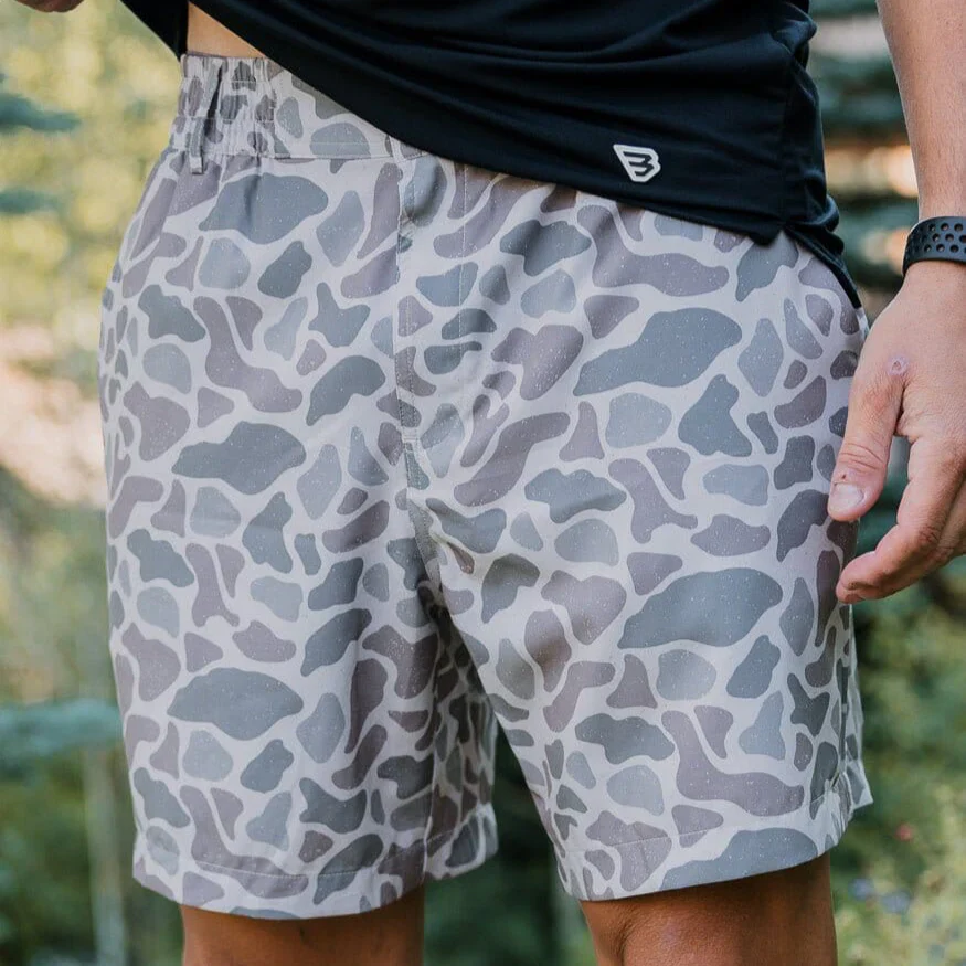 Men's Burlebo Everyday Shorts - Classic Deer Camo - Image 9