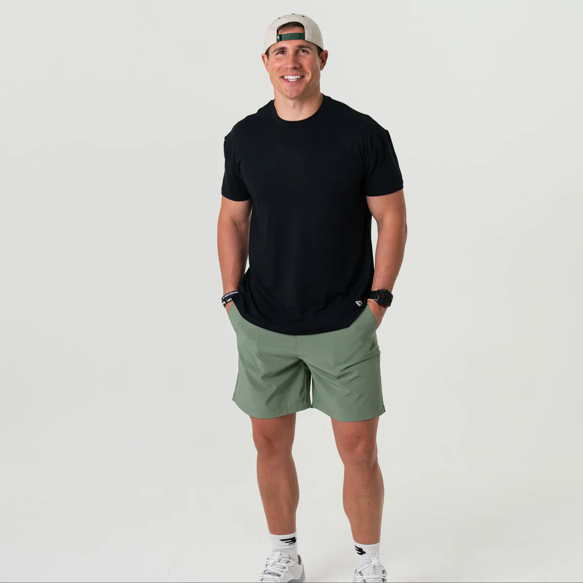 Men's Burlebo Everyday Short - Light Sage - Image 5