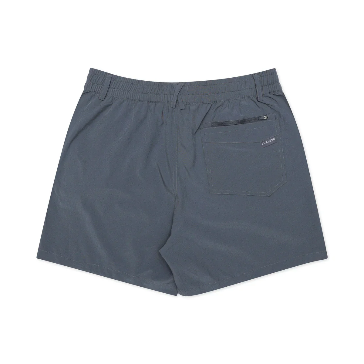 Men's Burlebo 5.5" Everyday Short - River Rock Grey - Classic Deer Camo Pocket - Image 7
