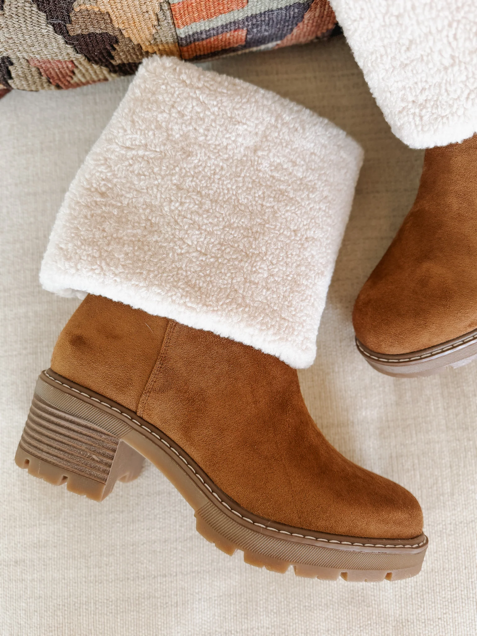 Stand My Ground New Tan Boots - Image 4