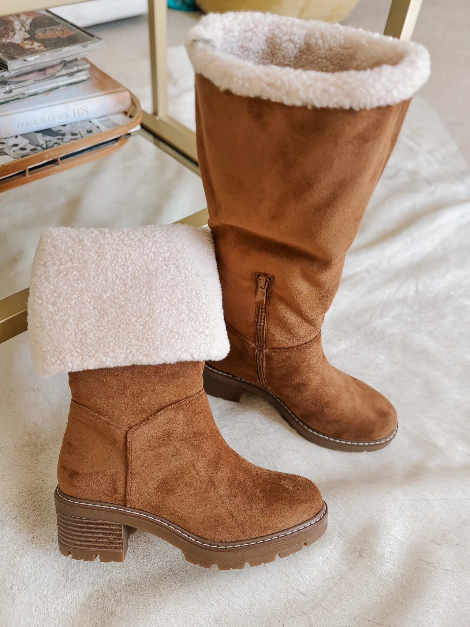 Stand My Ground New Tan Boots - Image 8