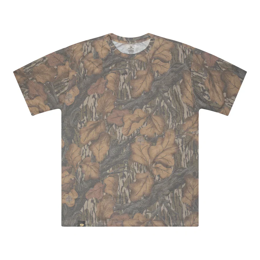 Mossy Oak Washed Out T-shirt in Fall Foliage - Image 2